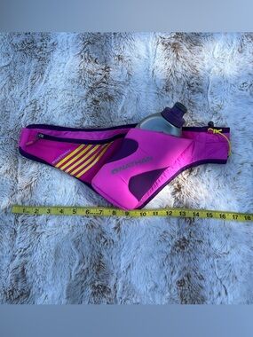 Nathan Pink Running Waist Pack with Bottle